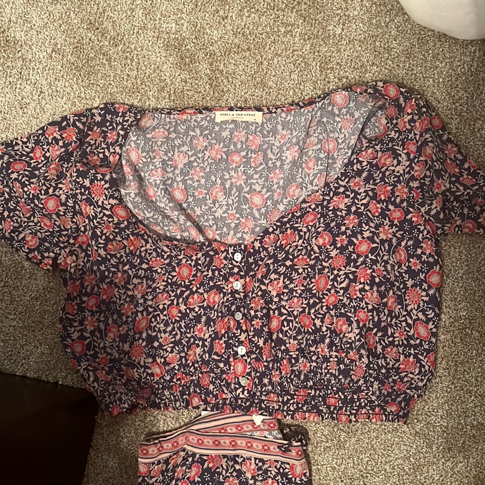 Rare Spell and the gypsy pant set.